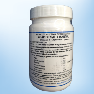 Agar sal y manitol 100gr Dibico